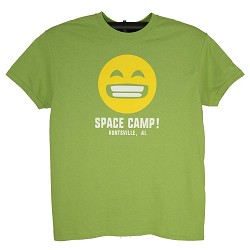 Emoji Space Camp Face Tee