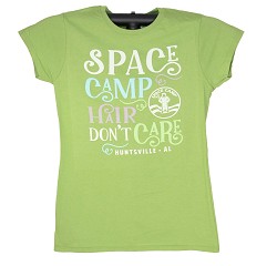 Space Camp Hair Girl JRs Tee