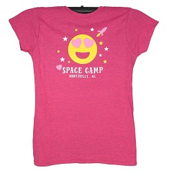 Emoji Space Camp Girl JRs Tee