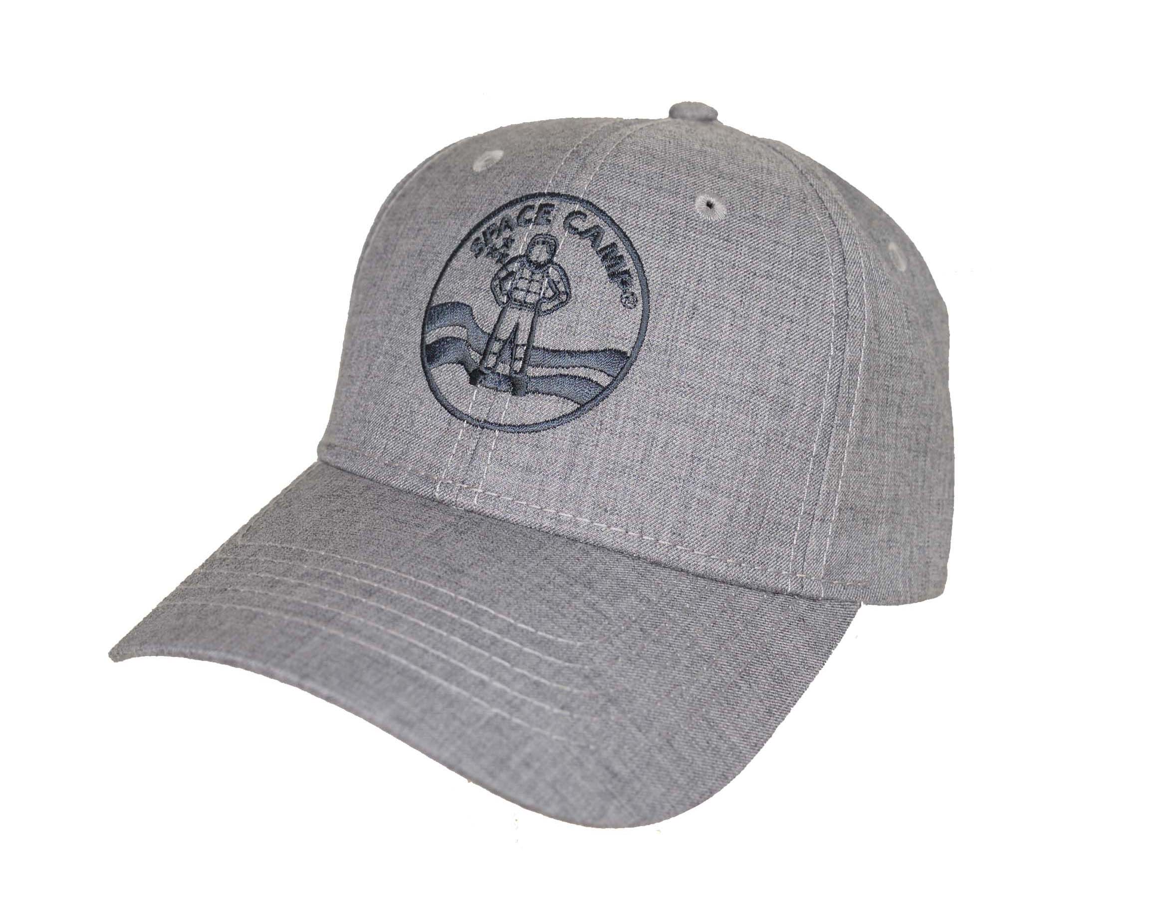 Space Camp Logo Melange Twill Cap,SPACECAMP,S110210/PH182