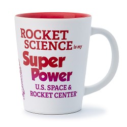 Rocket Science Super Power Two Tone Latte Mug