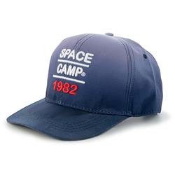Space Camp 1982 Flat Brim Dip-Dyed Cap