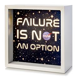 Failure Is Not an Option - NASA Light Box
