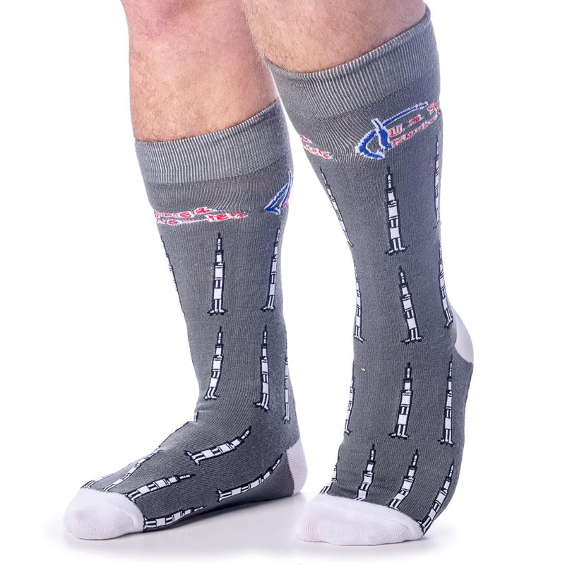 Saturn V All Over Socks,505-7