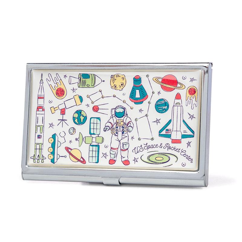 Space Collage Business Card Holder,25/0008