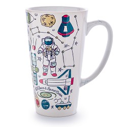 Space Icons Tall Latte Mug