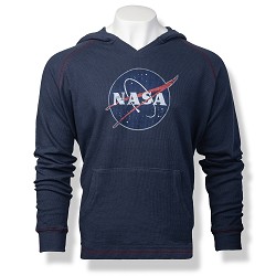 NASA Meatball Men's Thermal Hoodie