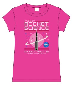 Its Not Rocket Science Girls T-Shirt,NOT ROCKET SCIENCE,S14962/506C