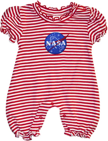 NASA Vector Stripe Bubble Romper,NASA,436