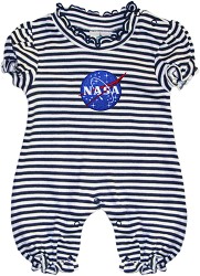 NASA Vector Stripe Bubble Romper