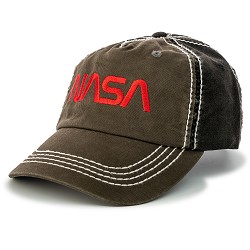 NASA Worm Logo Cap