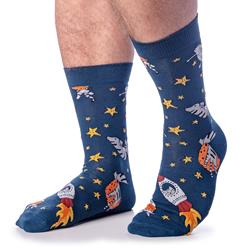 Space Cat Socks