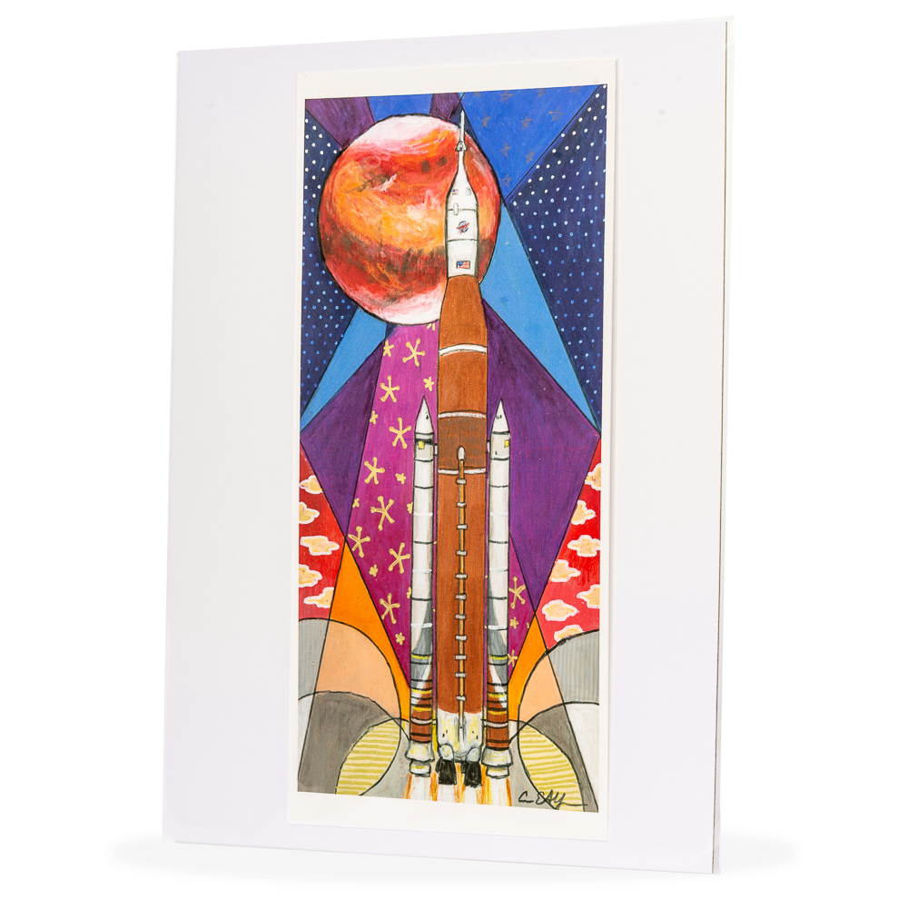 Mars Dreams 6x12 Flat Print,PP-MD110