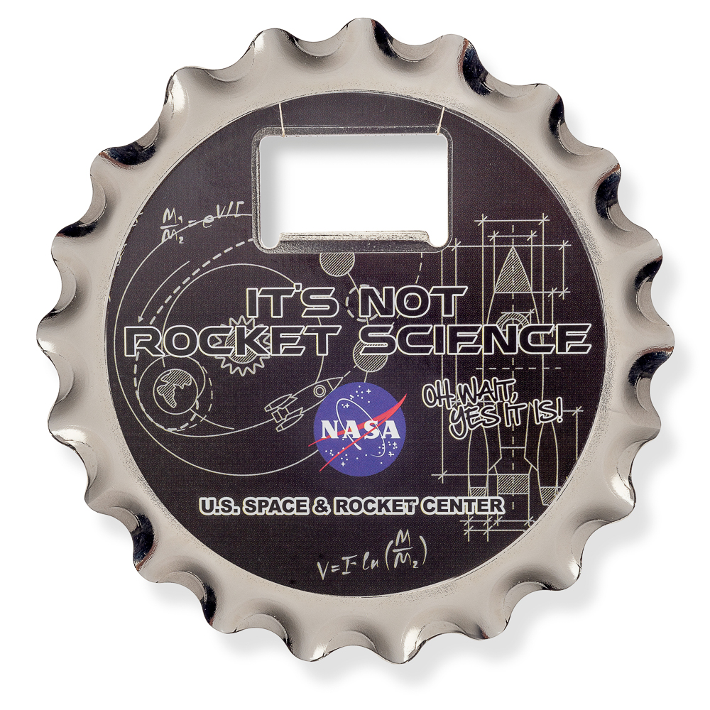 Not Rocket Science Coaster, Opener, Magnet,NOT ROCKET SCIENCE,DS23811-C1/NOV999