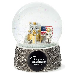 Lunar Lander Snow Globe