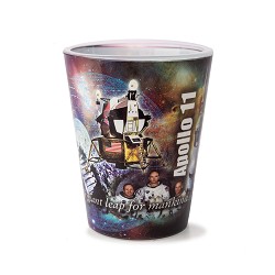 Apollo 11 Collage Shot Glass