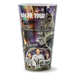 Apollo 11 Collage Pint Glas