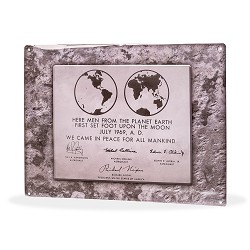Lunar Plaque Sign