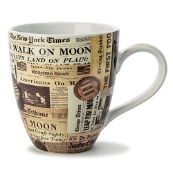 Newspaper Art Mug