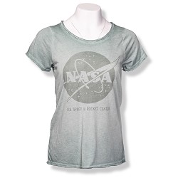 Raw Edge NASA Vector Ladies T-Shirt