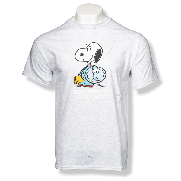 Snoopy Astronaut Peanuts T-Shirt,PEANUTS,G5000