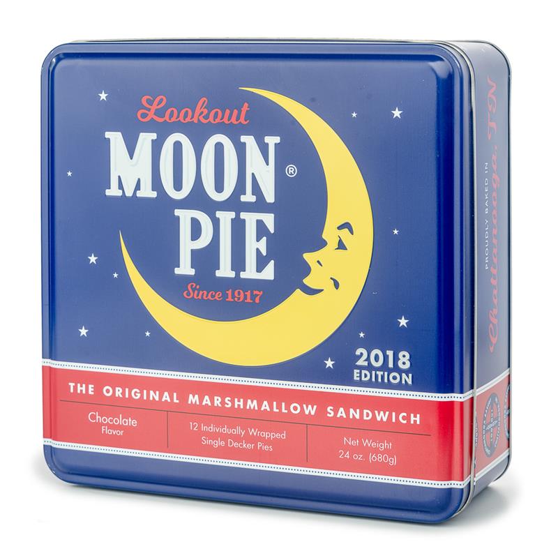 Navy Tin with 12 Chocolates