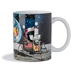 Lunar Scene 11oz White Mug