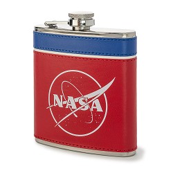 NASA Red White and Blue Flask
