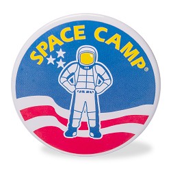 Space Camp Round Magnet