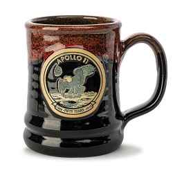 Apollo 11 Black with Sunshine Red Ramsey Mug