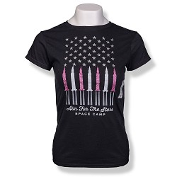 Aim for Space Camp Jrs T-Shirt