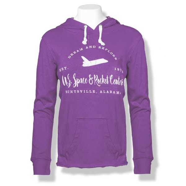 Vintage Space Pullover Sweatshirt,ROCKET CENTER,S131967/85024/7412