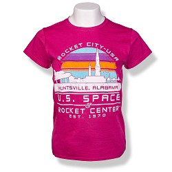 Rocket City Sunset Ladies T-Shirt