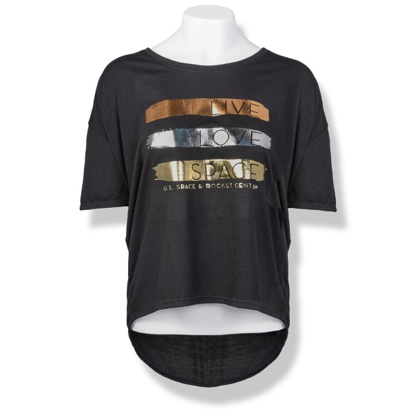 Young, Wild, & Free Womens Freedom Drop Shoulder T-Shirt,S137168/7479/36PVL