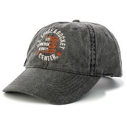 Circle Date Pigment Washed Cap