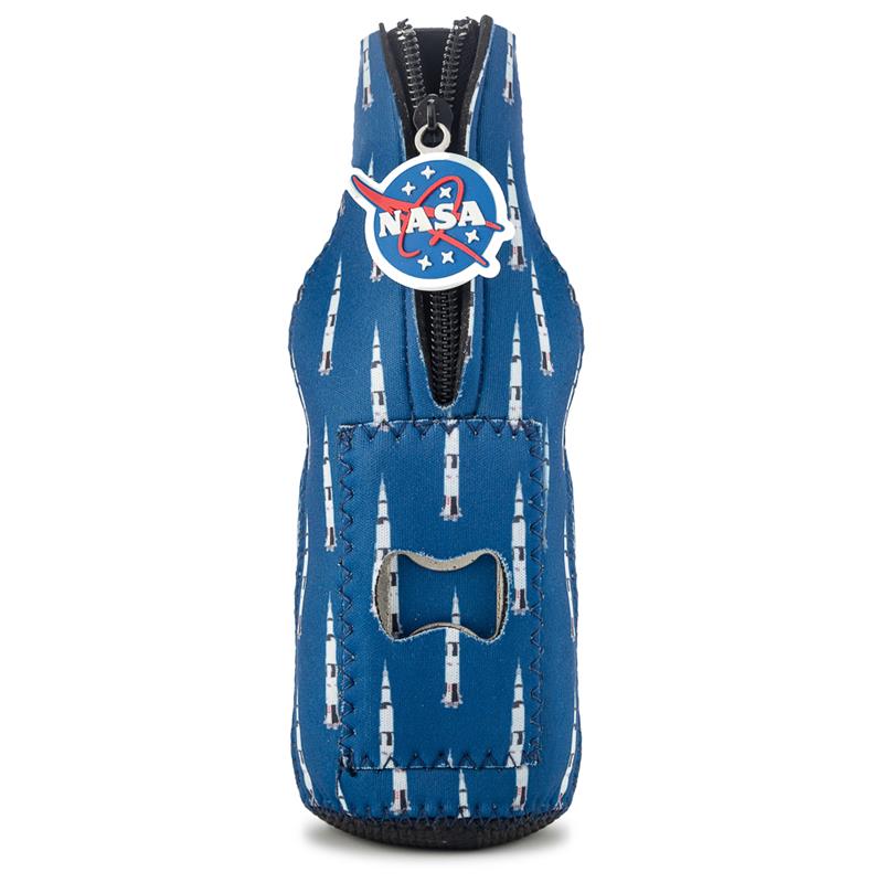 Sat V Bottle Holder/Opener Party Popper,NASA,PPOP-CUS