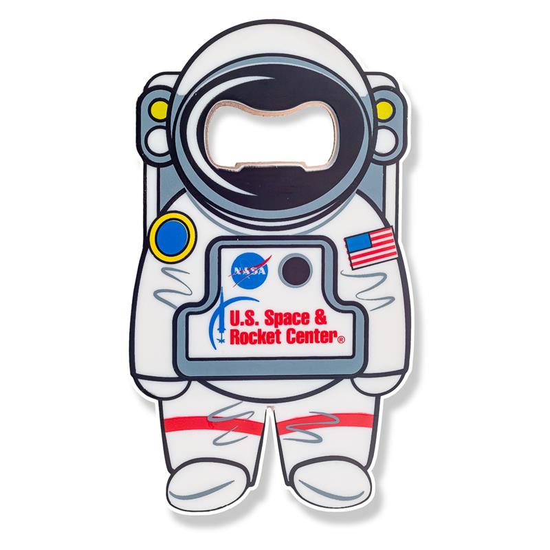 Rocket Center Astronaut Bottle Opener & Magnet,BBITE-CUST
