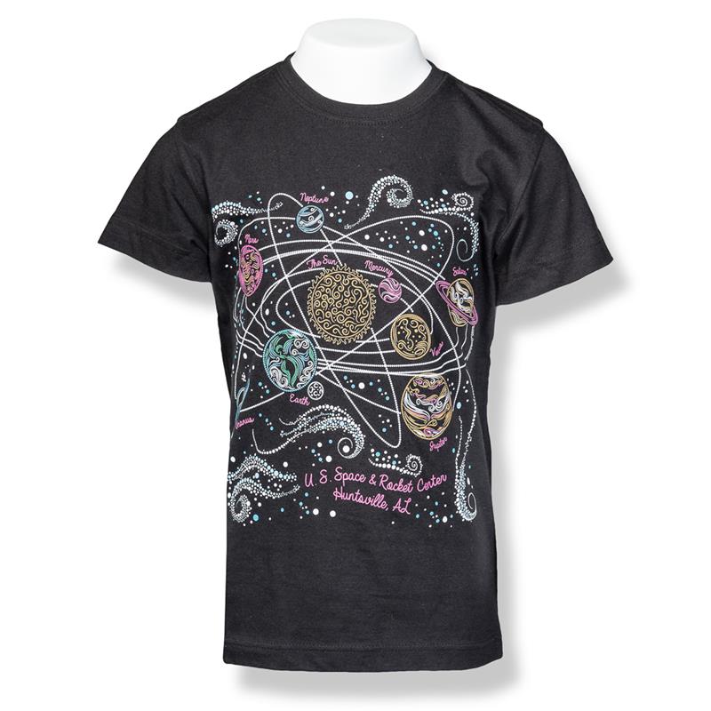Bedazzled Solar System Fashion T-Shirt,9499