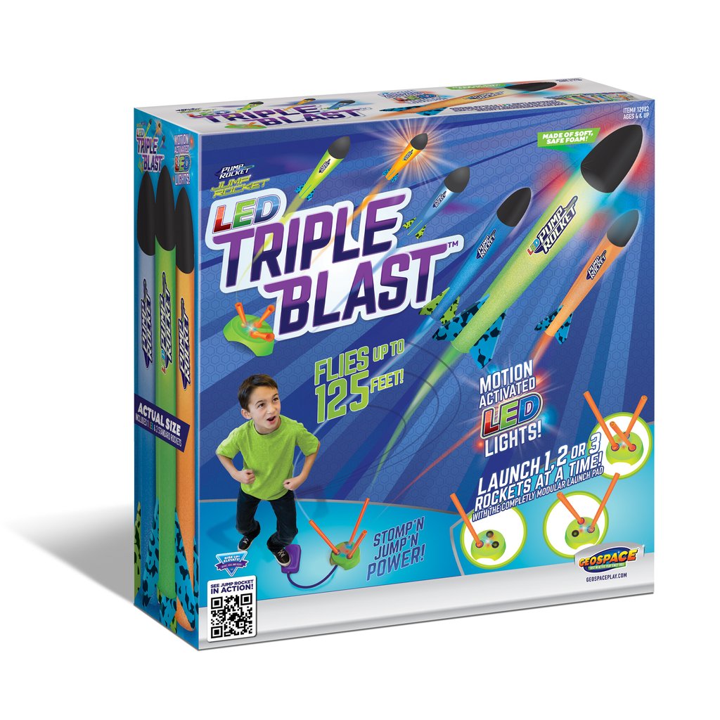 Jump Rocket LED Triple Blast,12982