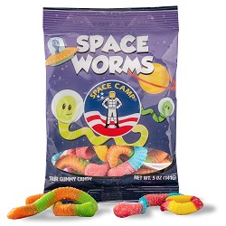 Space Camp Gummy Worms