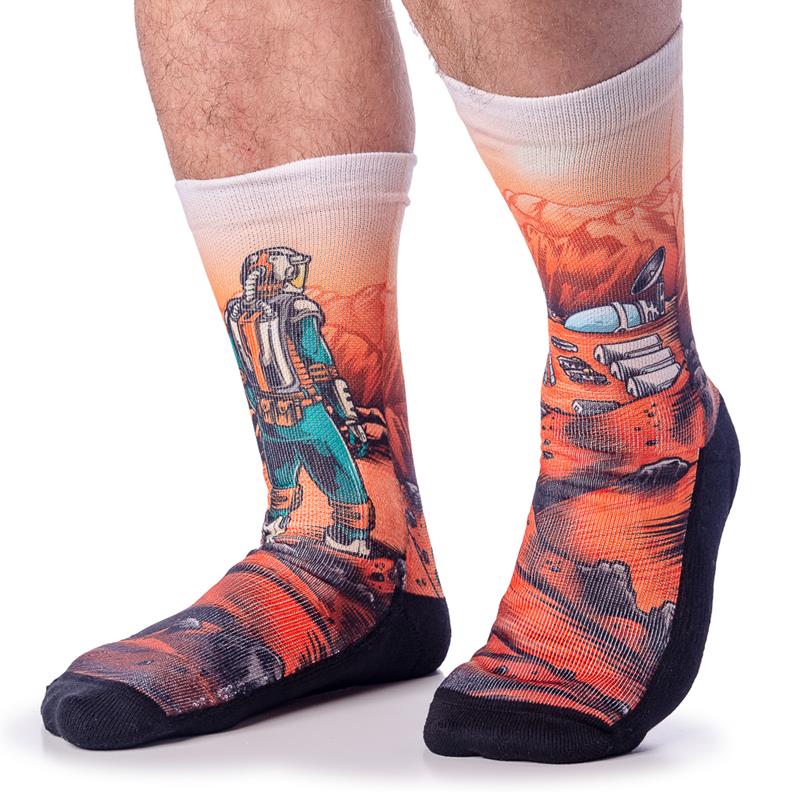 Mars Colony Socks