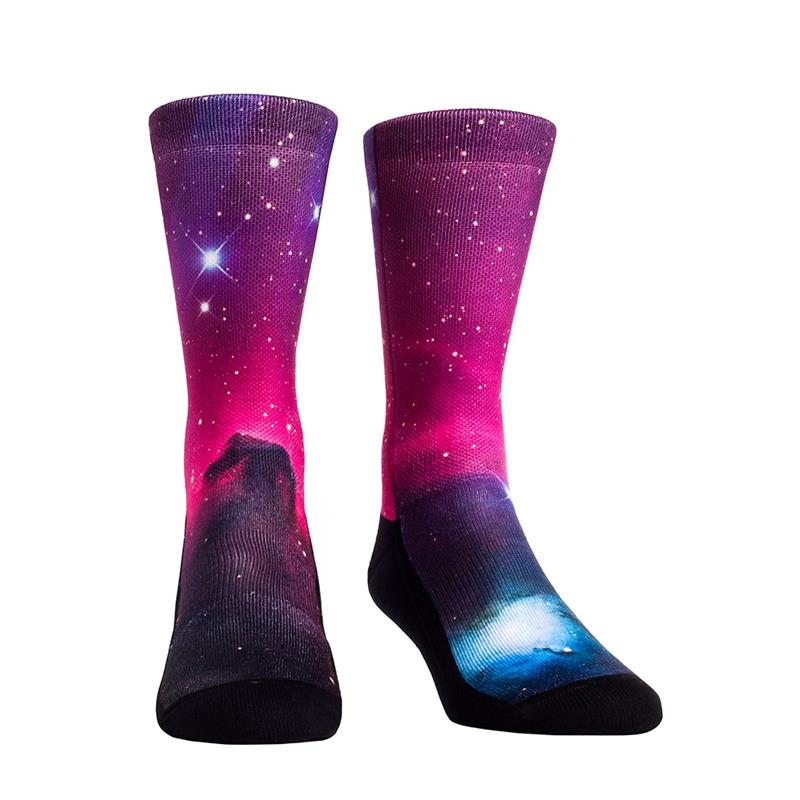 Purple Nebula Galaxy Socks