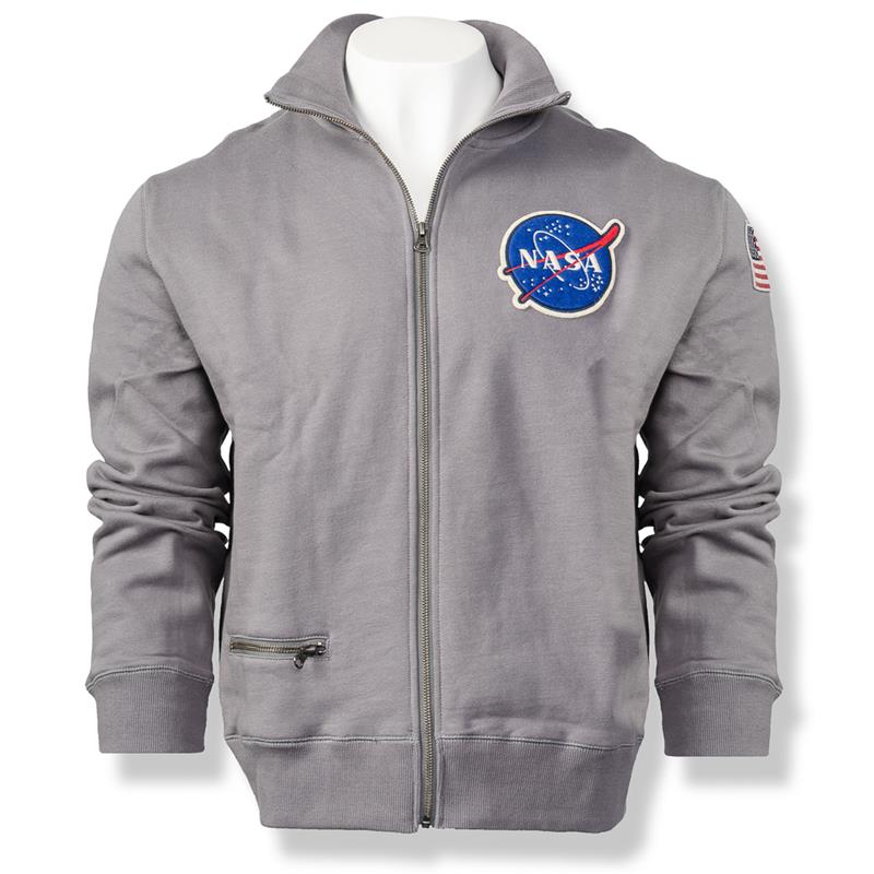 NASA Rocket Scientist Full Zip,NASA,'M-SWZ-ROCKSCI-GY-SM