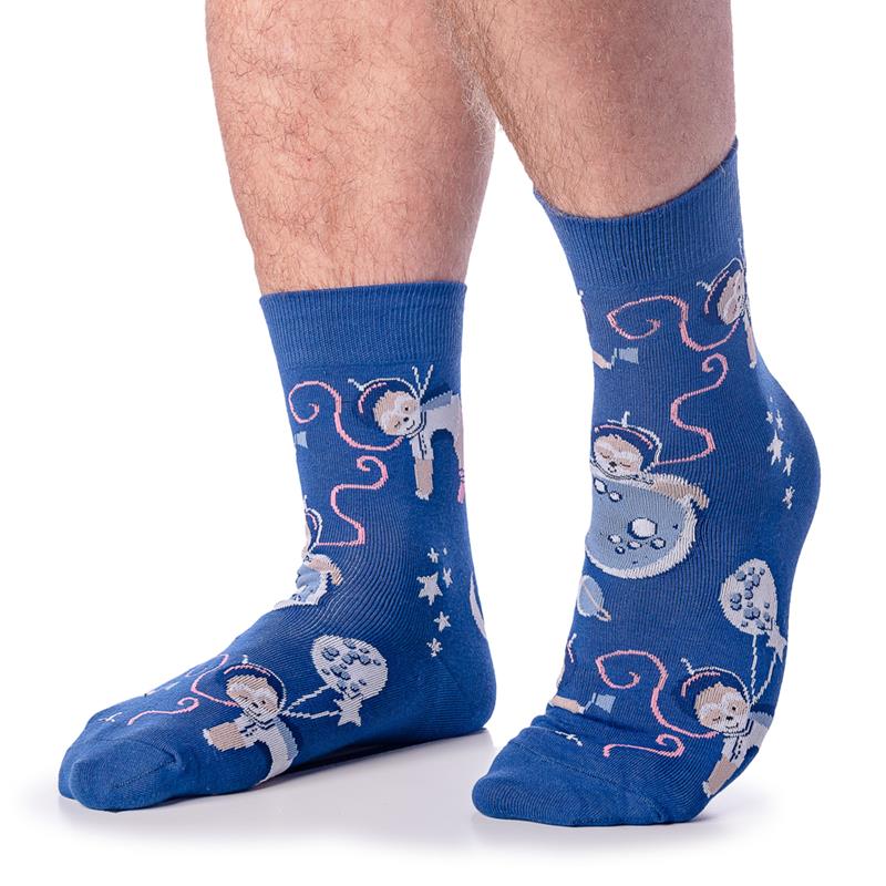 Womens Space Sloths Socks,1485
