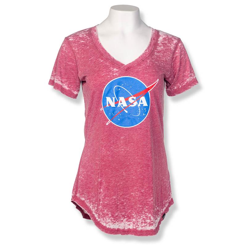 Meatball V-neck T-shirt,NASA,17961/A042BOR