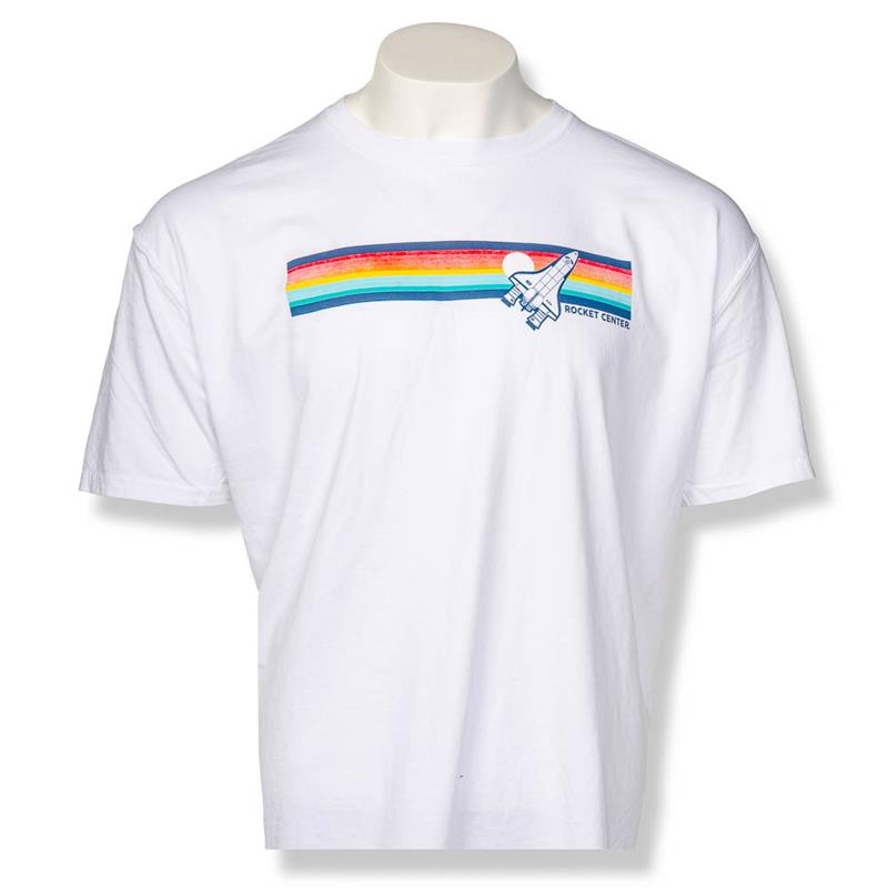 Pop It Rocket Center Explorer T-shirt,ROCKET CENTER,19874/A094WHI