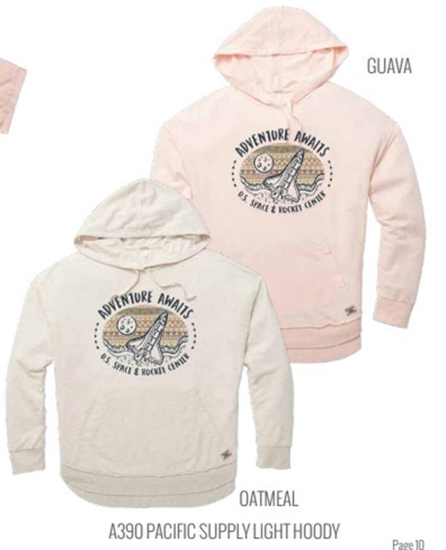 Adventure Awaits Hoodie,ROCKET CENTER,21402/A390GUA