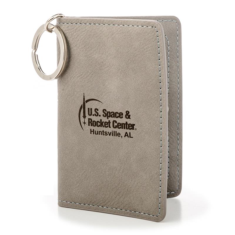 Rocket Center Leather Keychain Wallet,ROCKET CENTER,DS26594-C1/KEY134