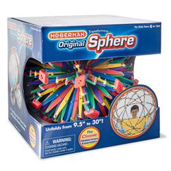 Hoberman Sphere - Rainbow