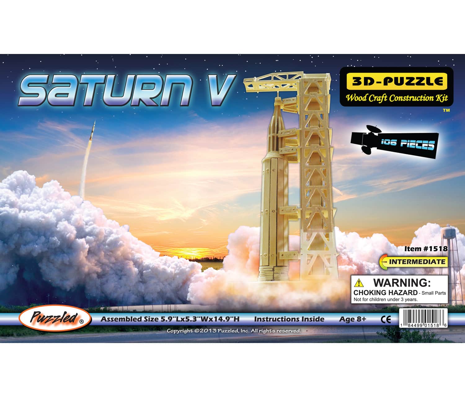 Saturn V 3D Puzzle,1518
